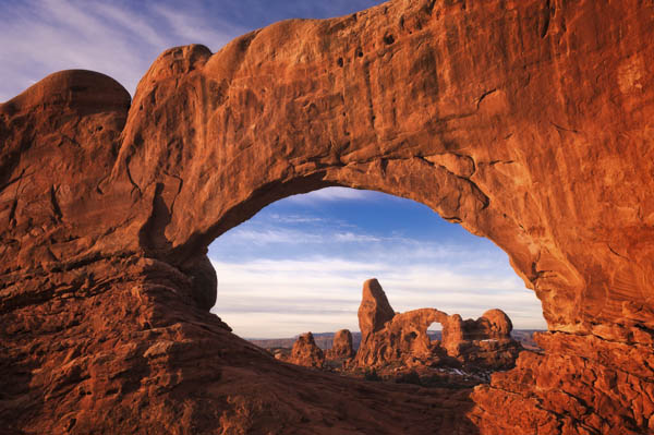 Turret Arch thru the North Window